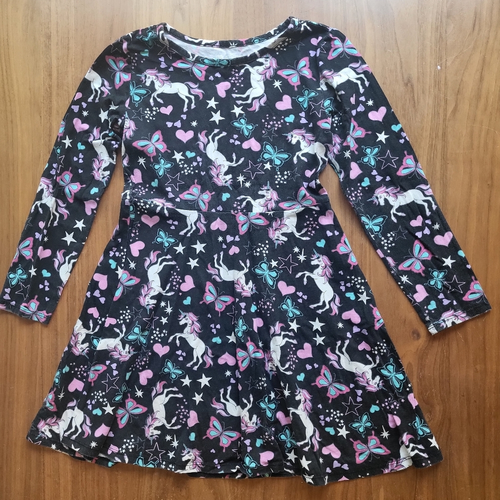 Girls Unicorn Dress